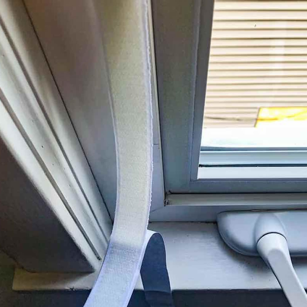DIY Adjustable Window Screens - Dark Grey Frame - Standard Mesh (Grey Mesh) - 1000mm x 1000mm | 39in x 39in, image 5