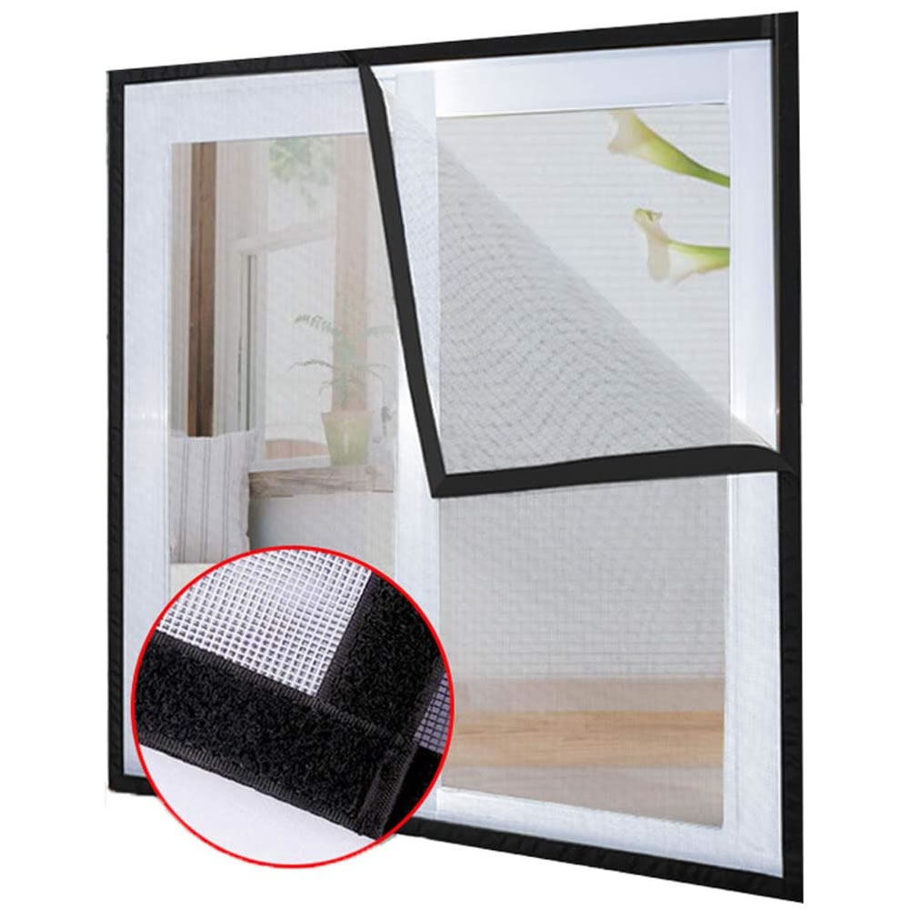 DIY Adjustable Window Screens - Dark Grey Frame - Standard Mesh (Grey Mesh) - 1000mm x 1000mm | 39in x 39in, image 6