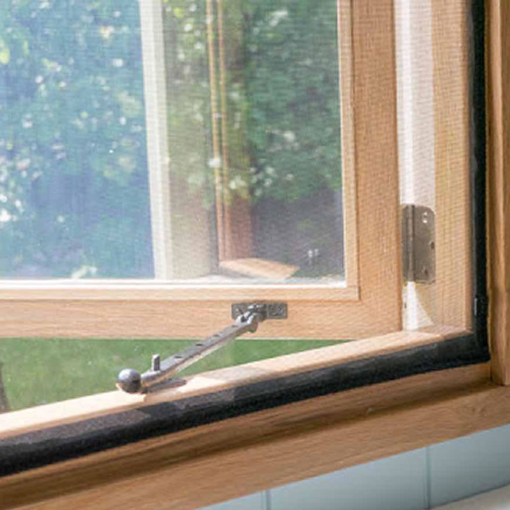 DIY Adjustable Window Screens - Dark Grey Frame - Standard Mesh (Grey Mesh) - 1000mm x 1000mm | 39in x 39in, image 7