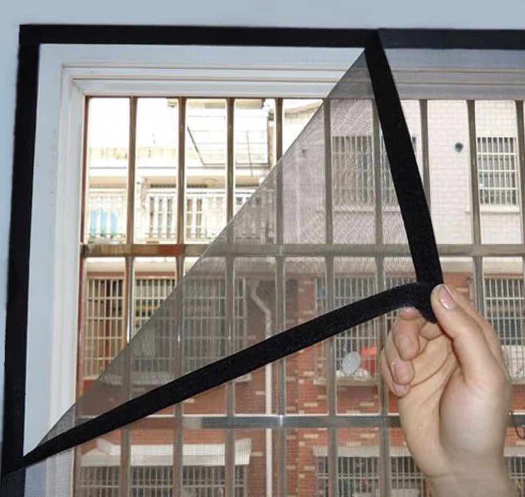 Window Mesh For Cats - Dark Grey Frame - 500mm x 500mm | 19in x 19in, image 2